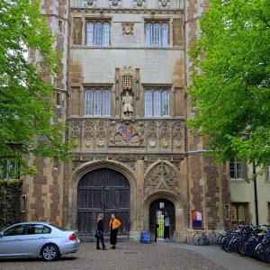 Gate of Trinity College, Cambridge, May 2019